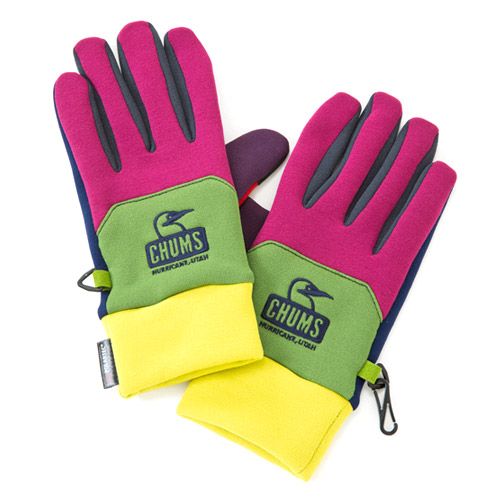 [CHUMS] Polartec Power Stretch Gloves / Crazy [÷]  Ŀ Ʈġ ۷κ / ũ