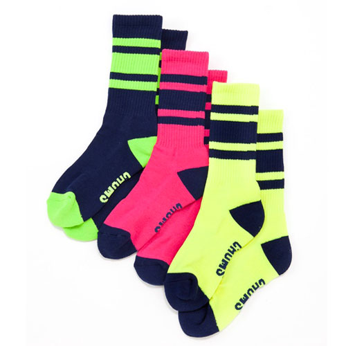 [CHUMS] 3P Neon Border Socks[÷] 3P ׿  轺